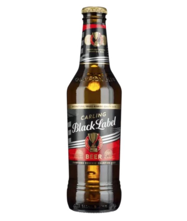 Carling Black Label Beer Bottle 330ml